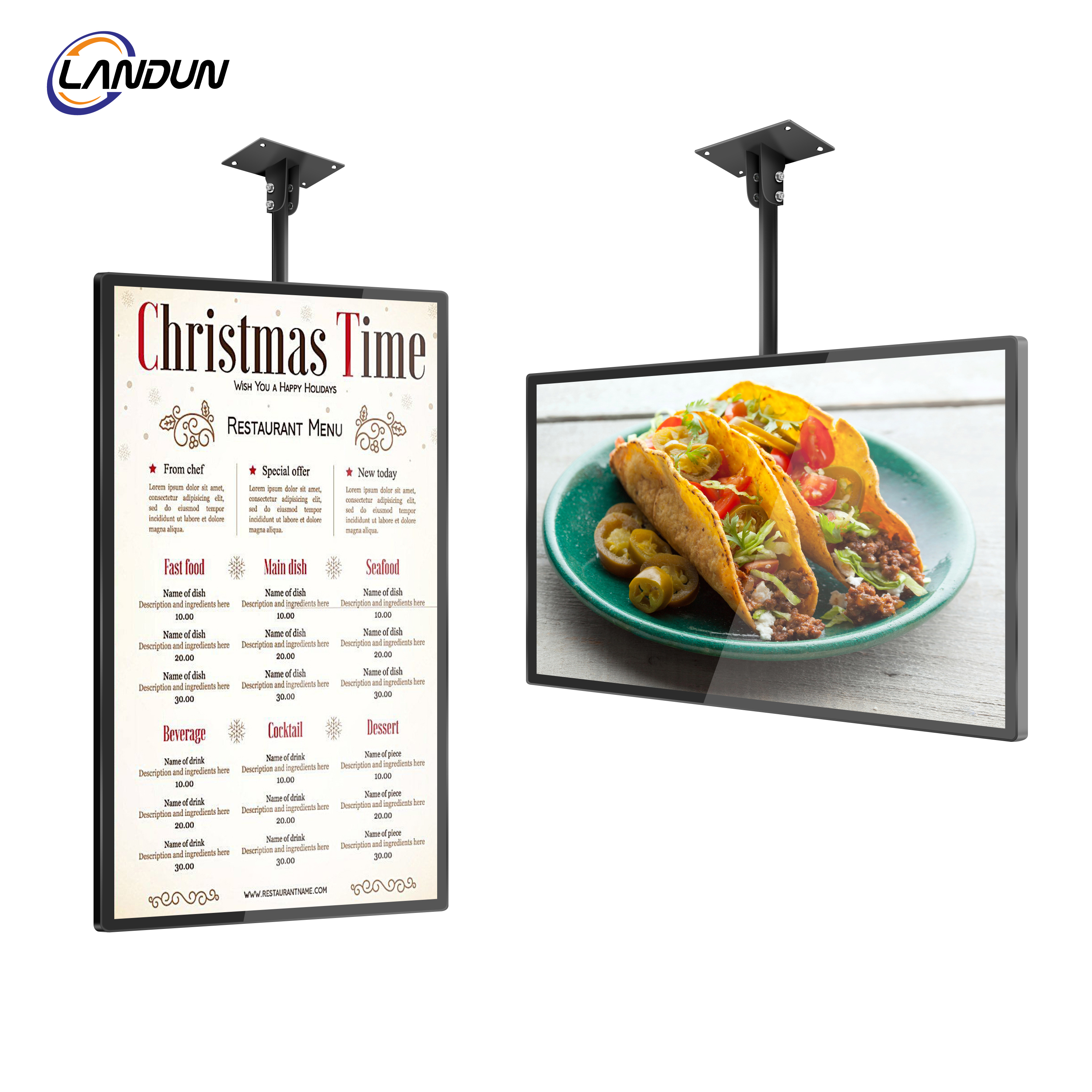 Indoor Wall-mounted Advertising Display Screen